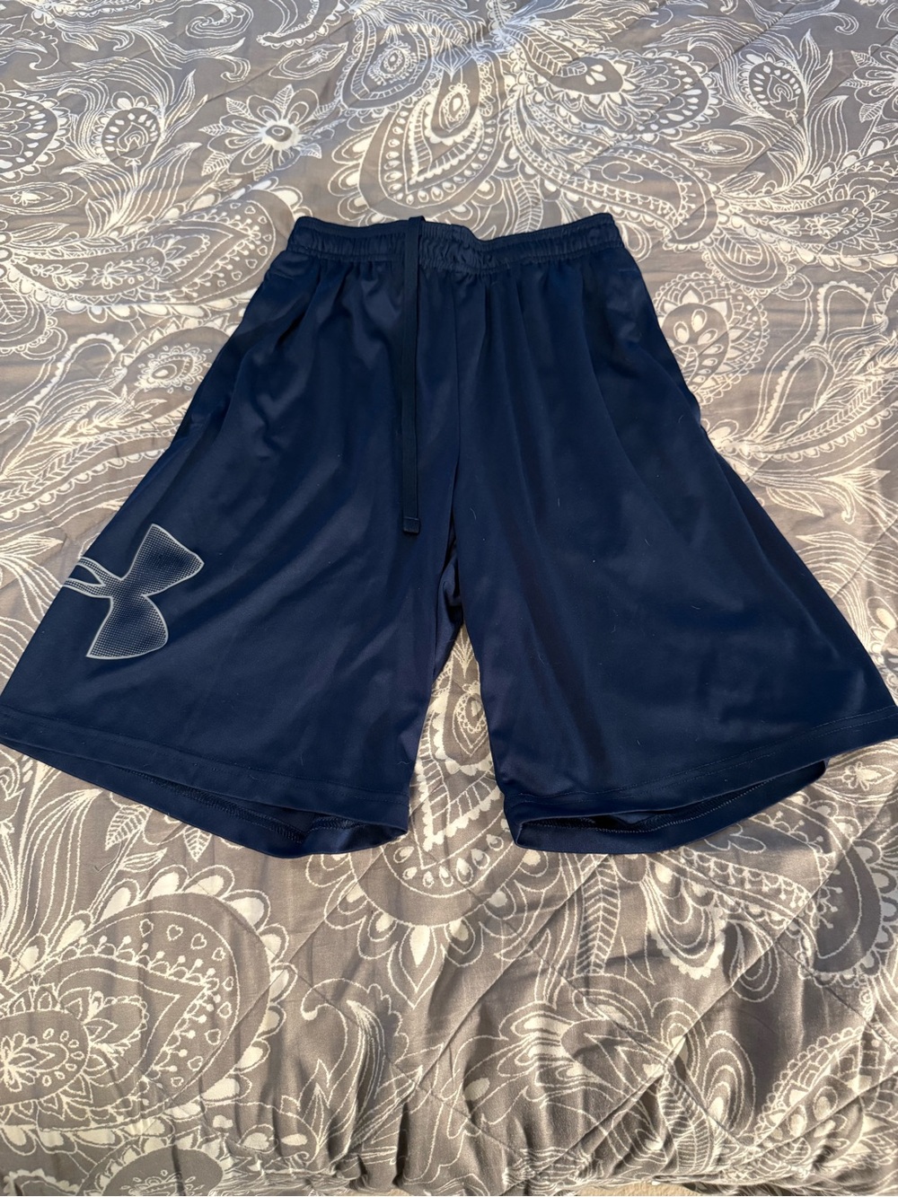 Under Armour Men's Navy Blue Athletic Shorts